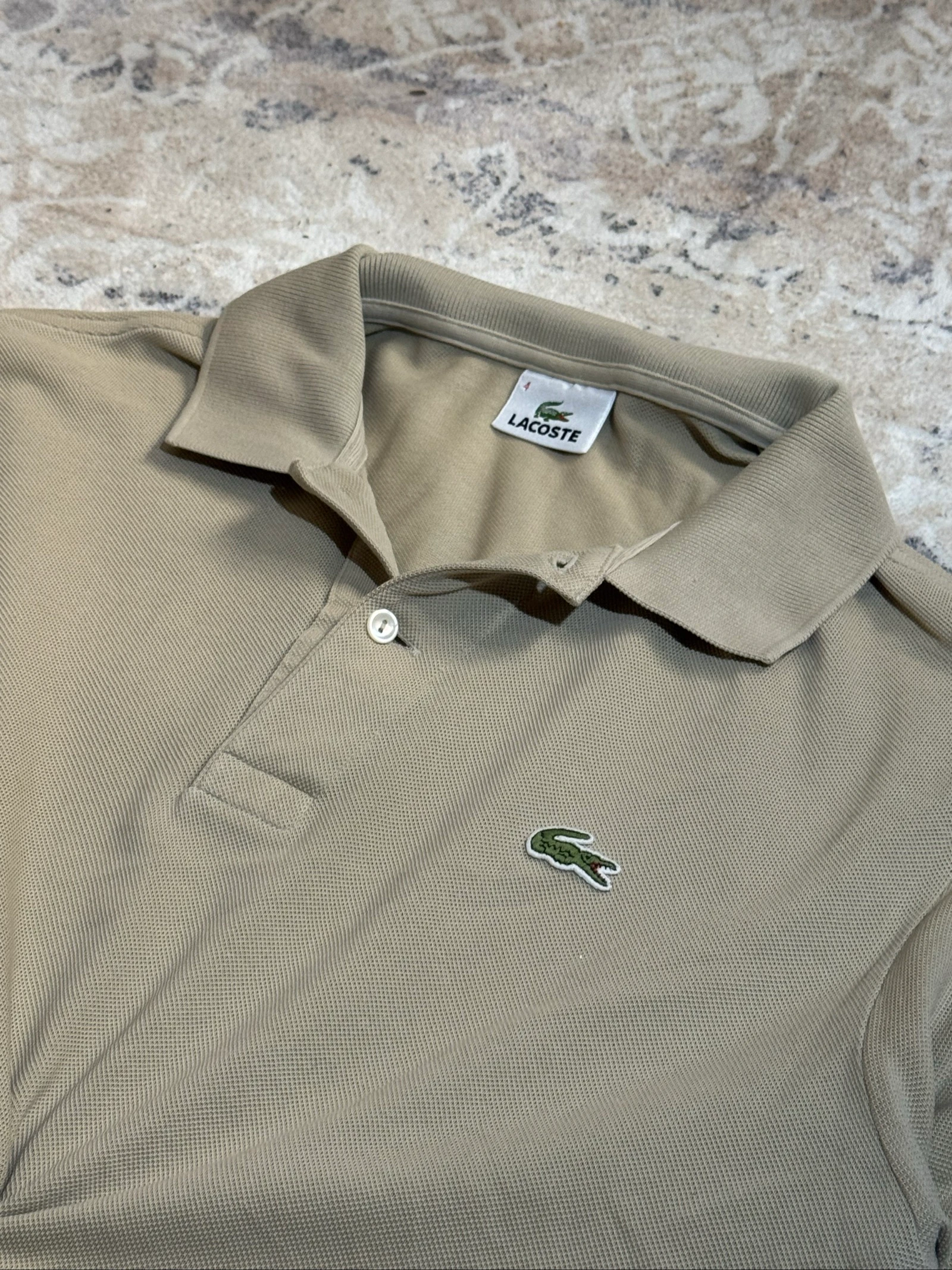 🐊 Classic Beige Lacoste Polo – photo 2